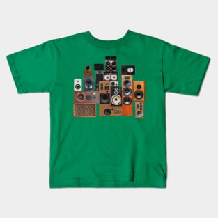 Speaker Tower Kids T-Shirt